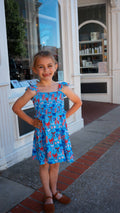 Fourth of July Smocked Bamboo Dress
